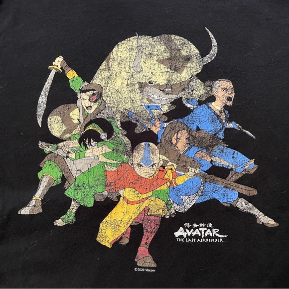 Avatar: The Last Airbender T-shirt girls sz 10/12 - Picture 3 of 8